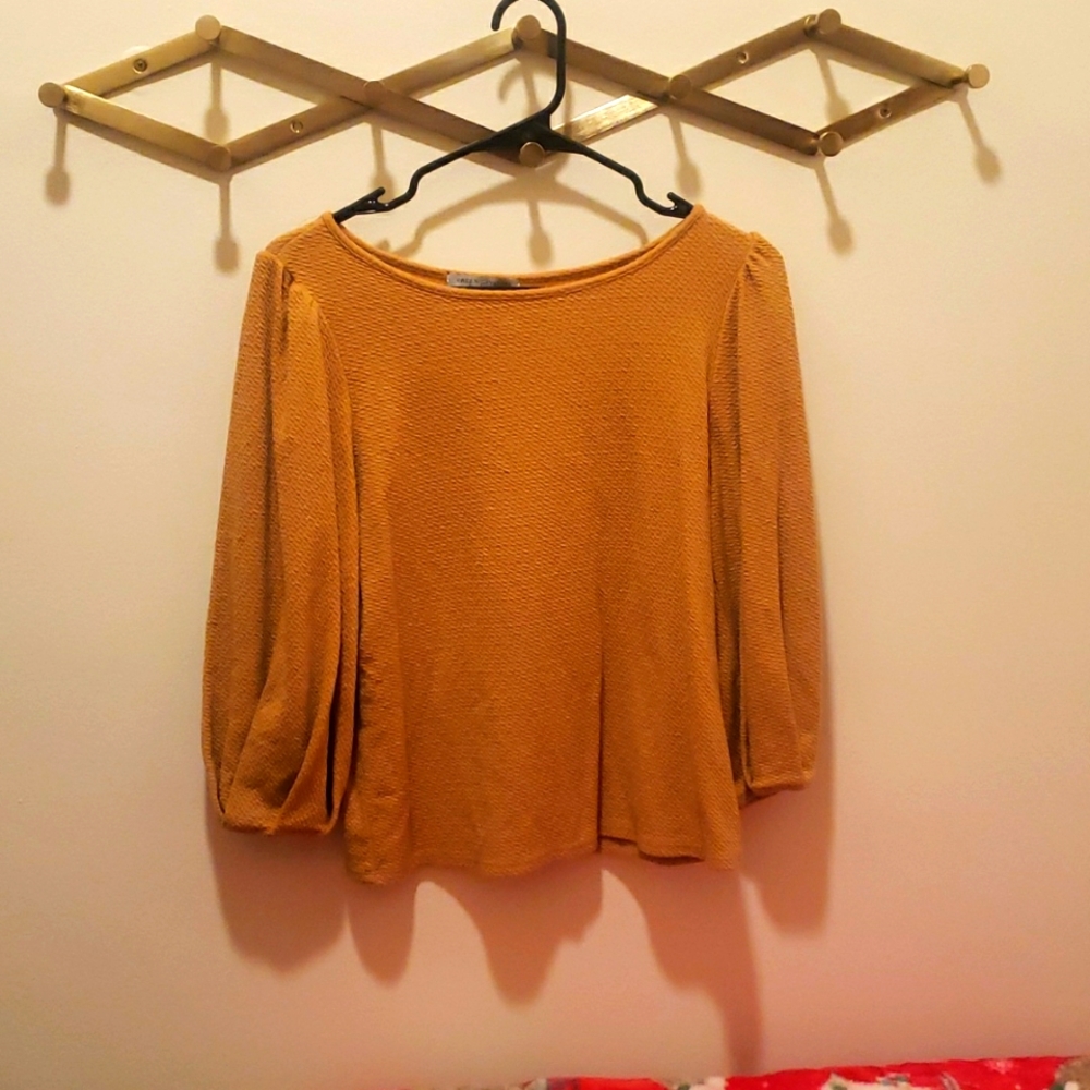 Medium Mustard Yellow Womens Sweater